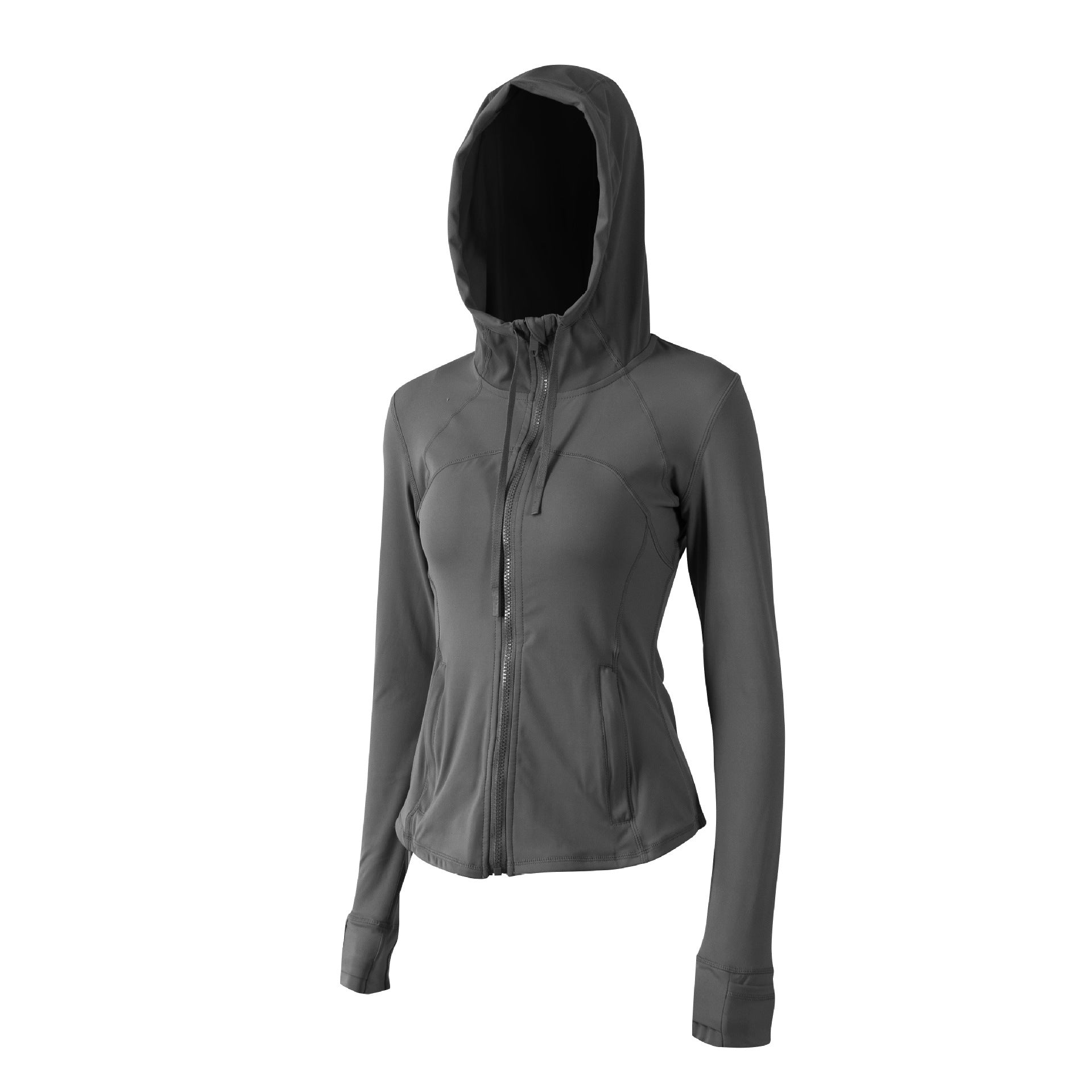 Autumn Yoga Clothes Hooded Fitness Hoodie Quick-drying